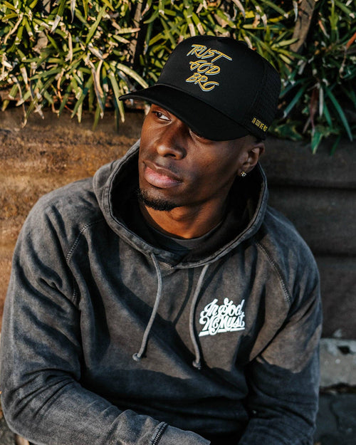 'Trust God Bro' Hat: Curved Brim