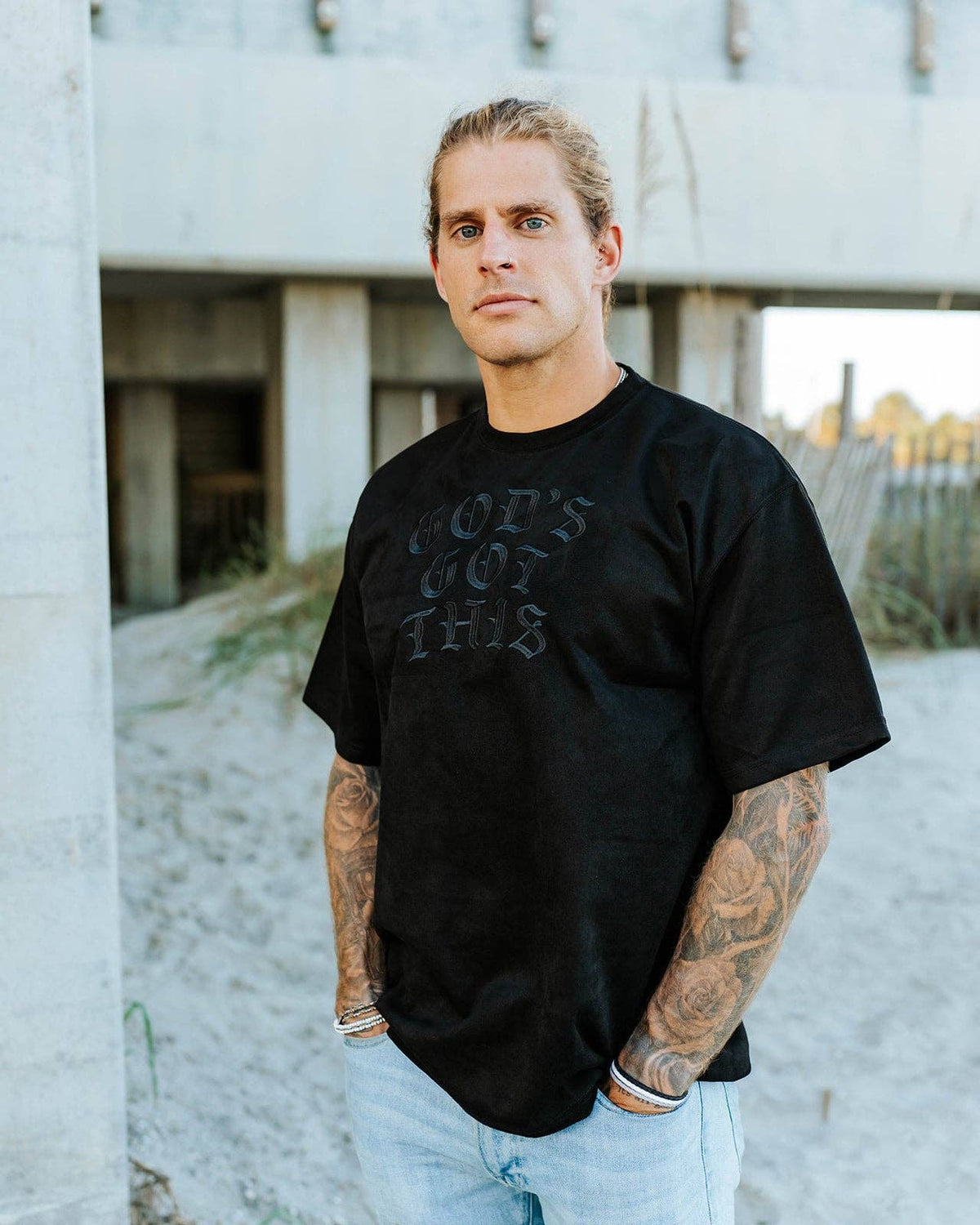 God’s Got This Blackout Tee: S