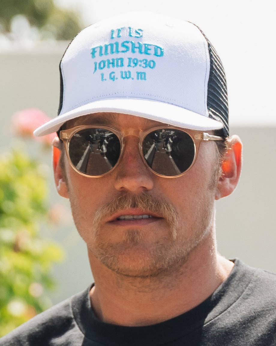 "It Is Finished" Trucker Hat