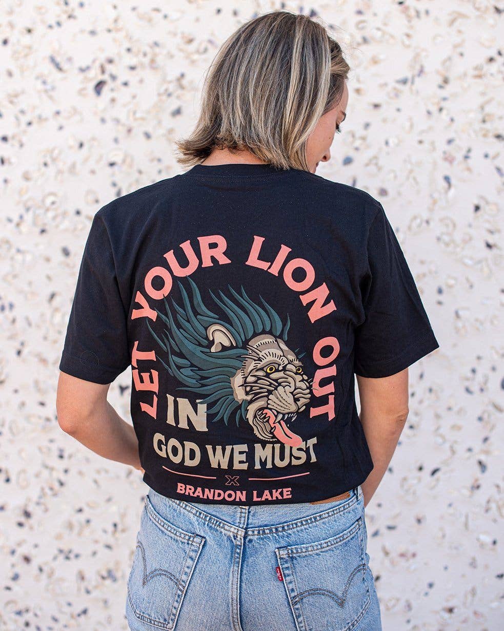Brandon Lake "Let Your Lion Out" Tee: M