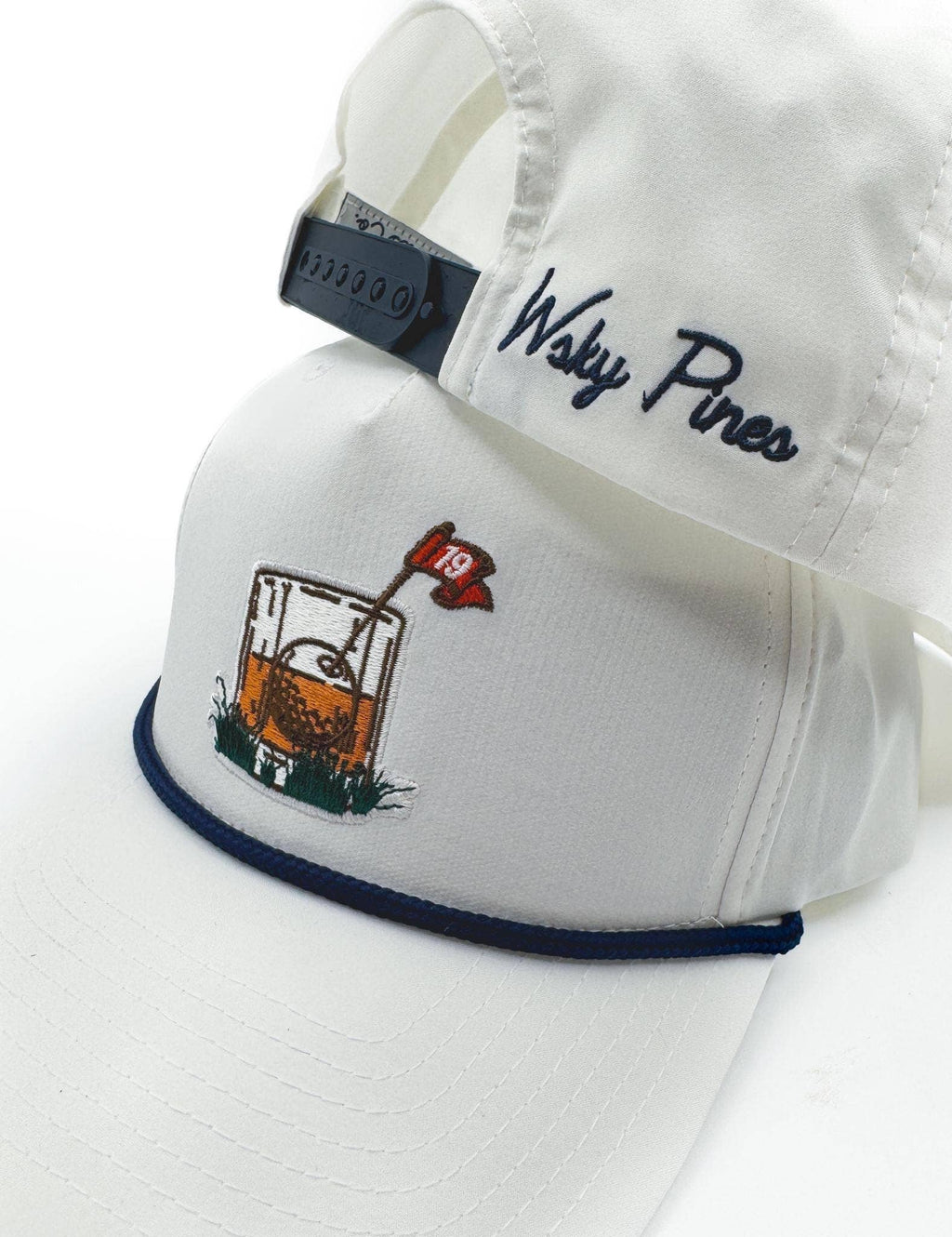 "19th Hole" Rope Hat: White