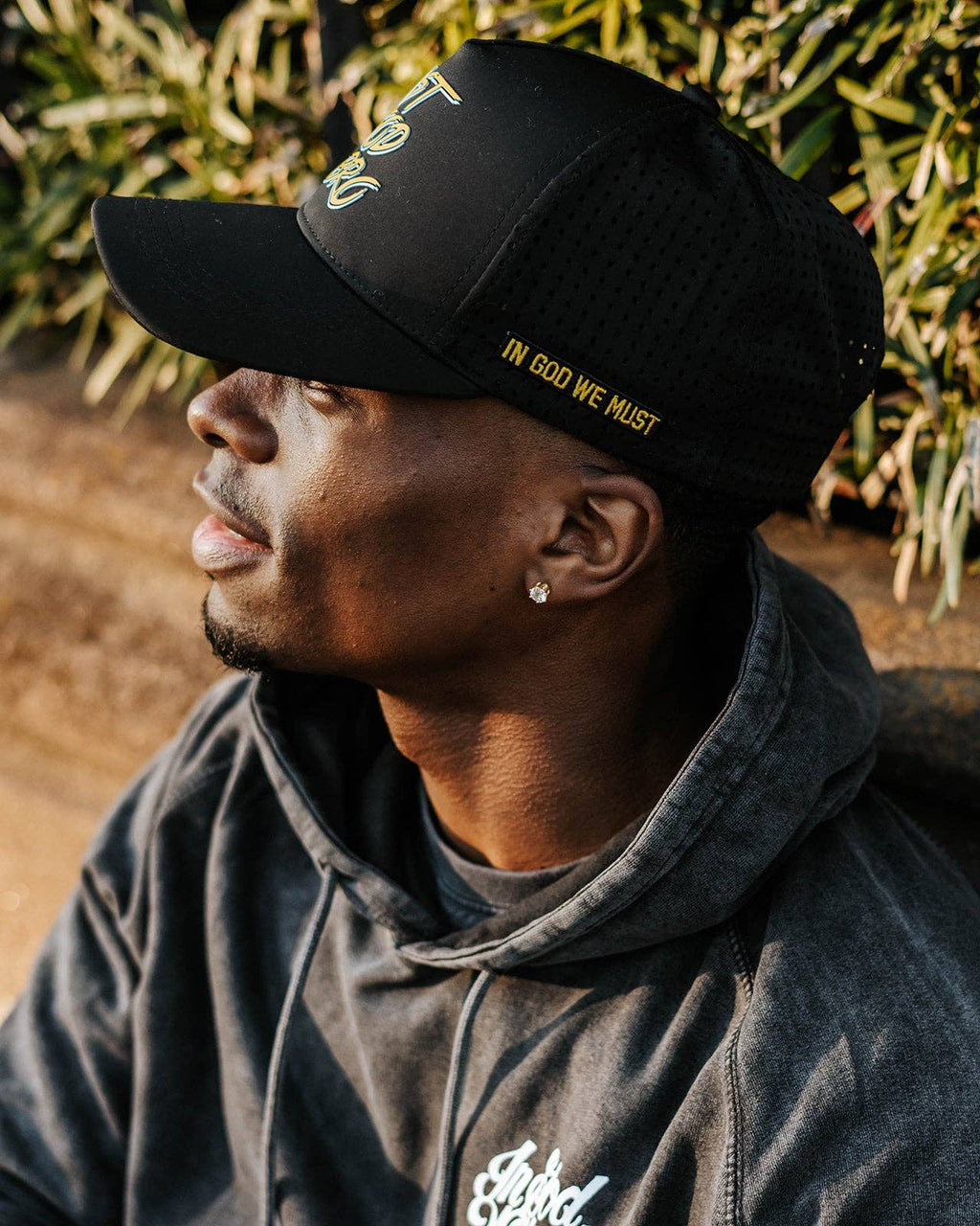 'Trust God Bro' Hat: Curved Brim