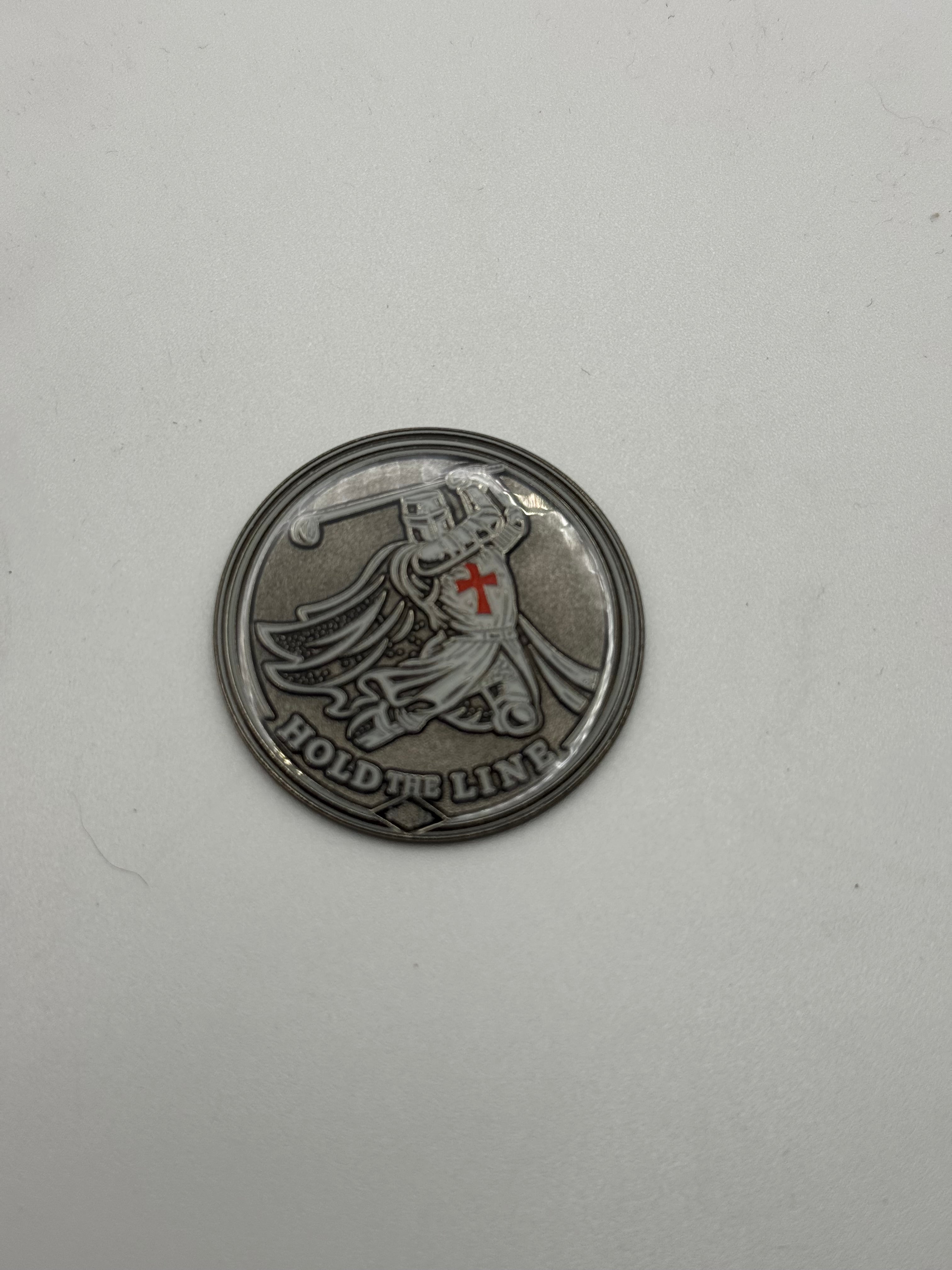 Knight Templar Ball Marker- Soft Enamel