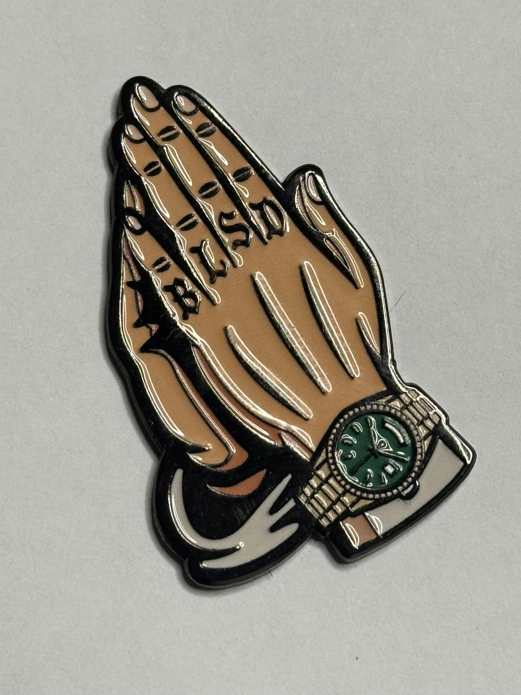 BLSD Praying Hands Soft Enamel Ball Marker