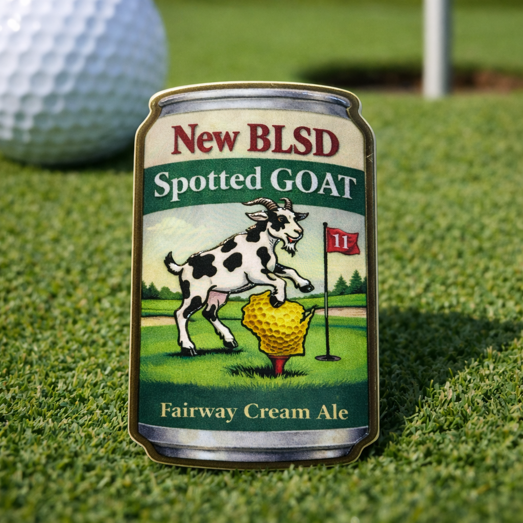 New BLSD Spotted Goat Ball Marker