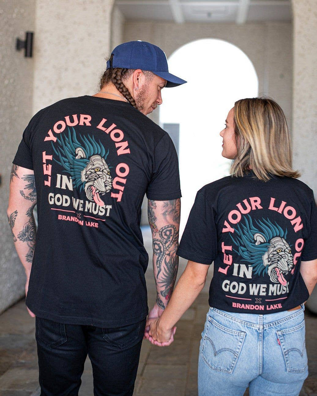 Brandon Lake "Let Your Lion Out" Tee: XL