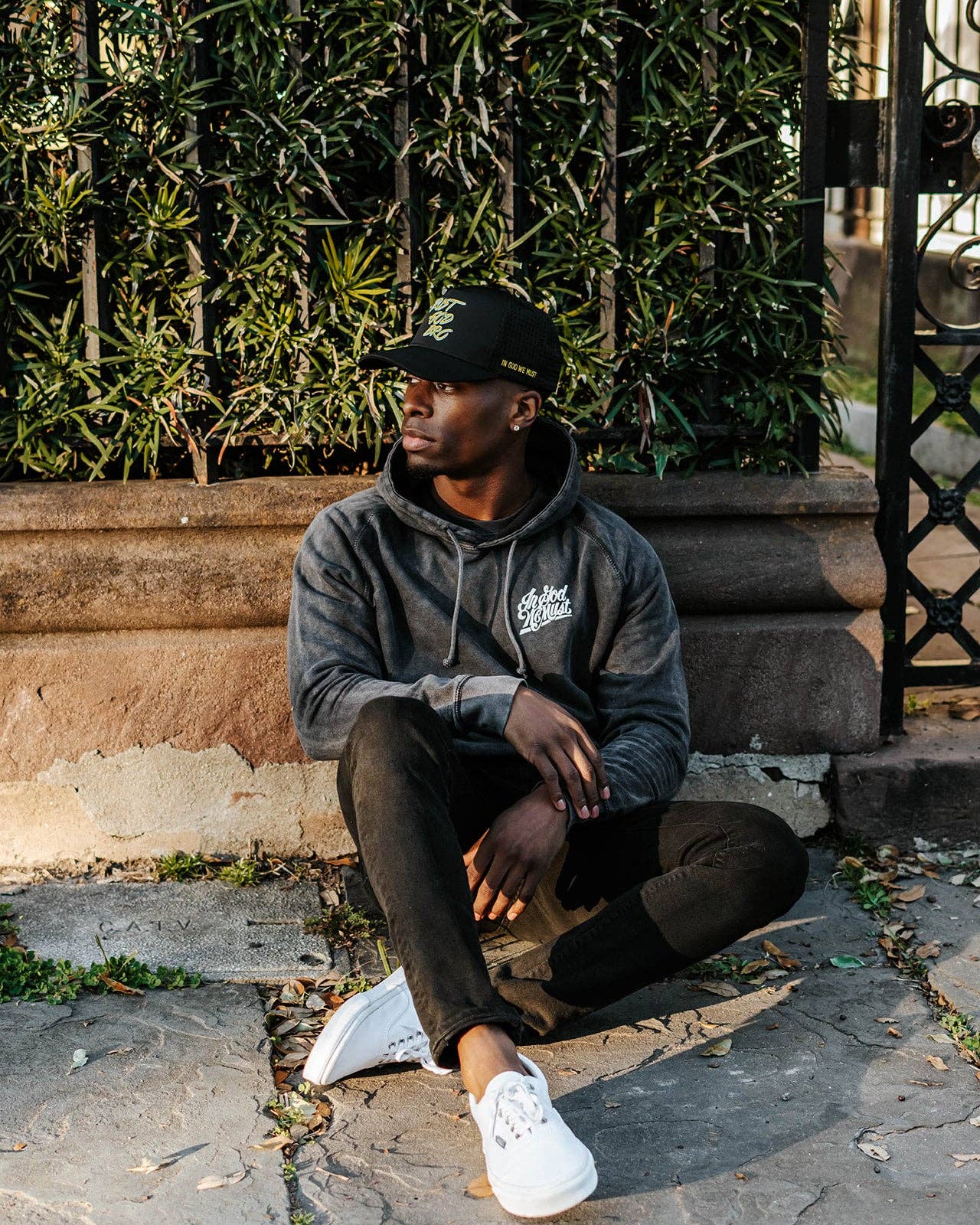 'Trust God Bro' Hat: Curved Brim