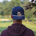 "19th Hole" Rope Hat: Navy