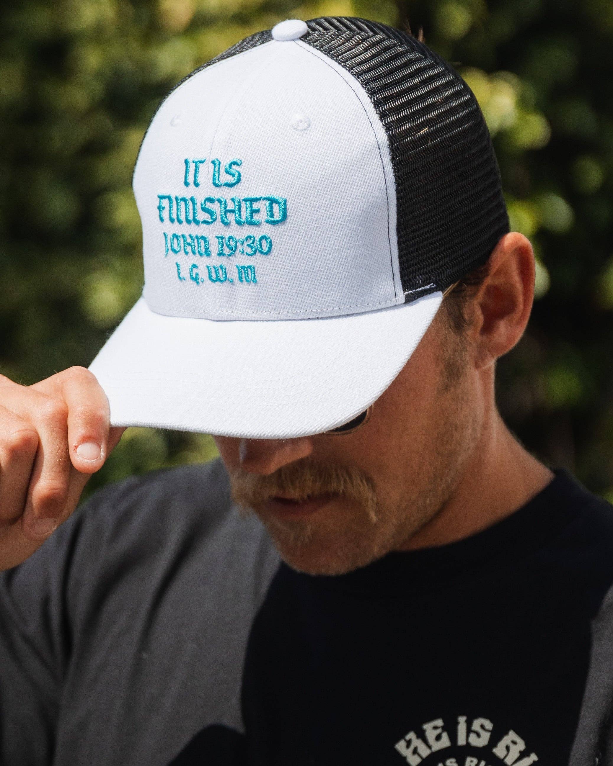 "It Is Finished" Trucker Hat