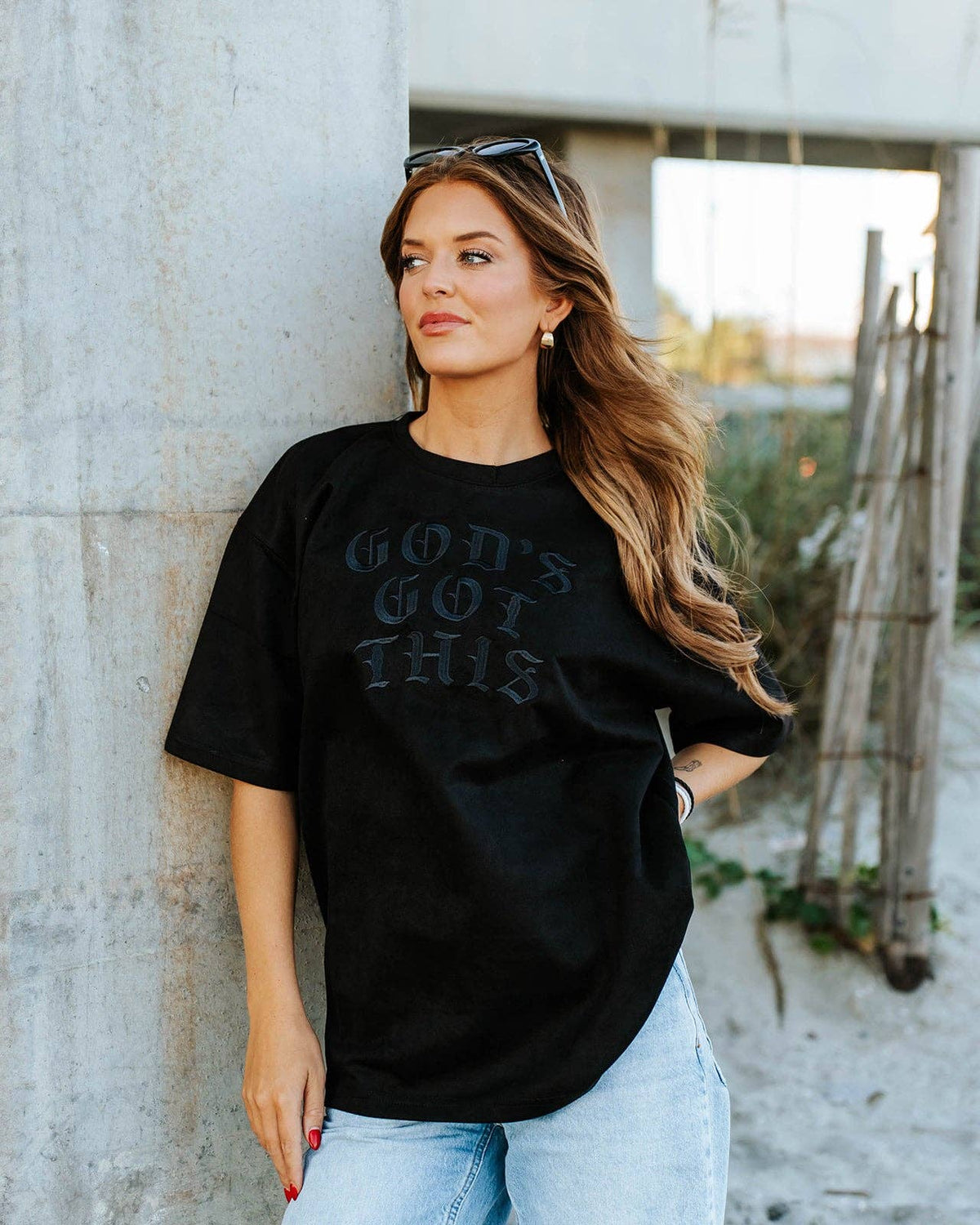 God’s Got This Blackout Tee: M
